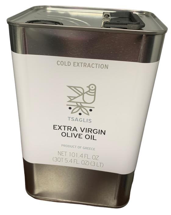 Premium Greek Extra Virgin Olive Oil - 3 Litre Can